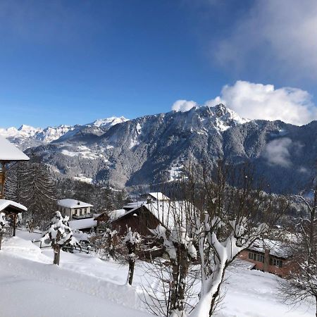 Studio Au Calme, Vue Imprenable Sur La Vallee Leysin Exterior photo