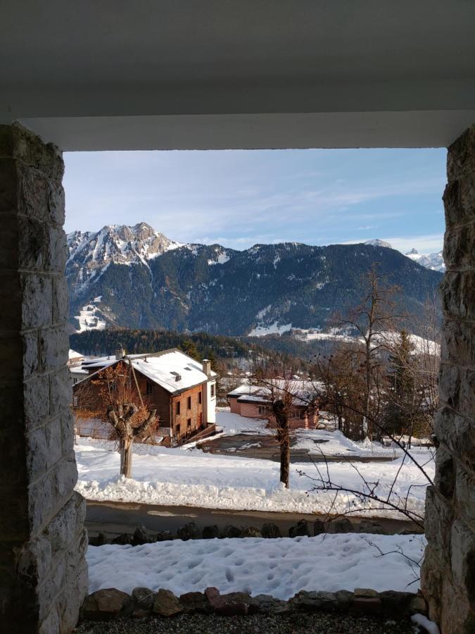 Studio Au Calme, Vue Imprenable Sur La Vallee Leysin Exterior photo